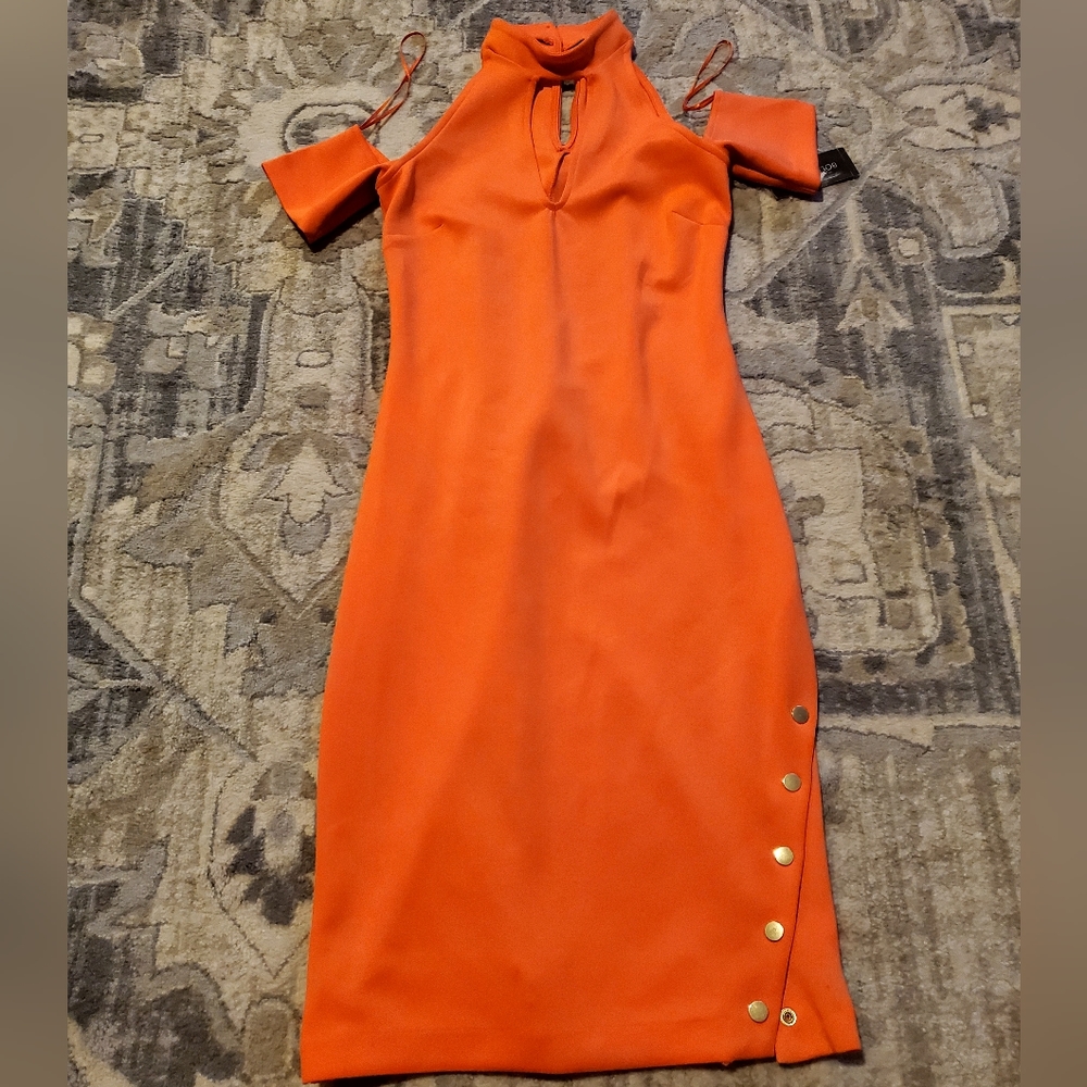 Orange dress